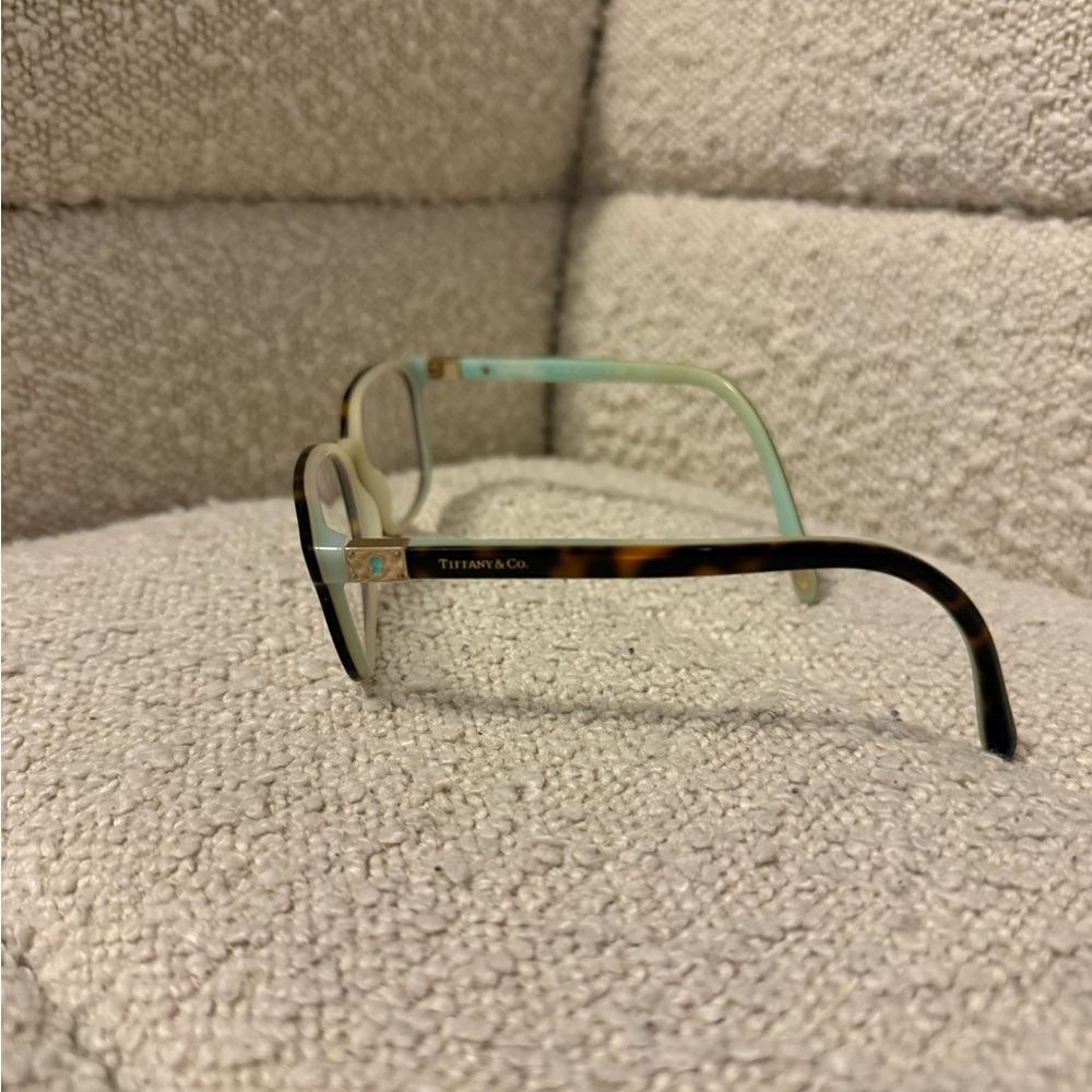 Tiffany & Co. Tortoise Shell Eyeglasses, Square Frame, TF 2094 8134, 52-17-140 - Picture 4 of 9